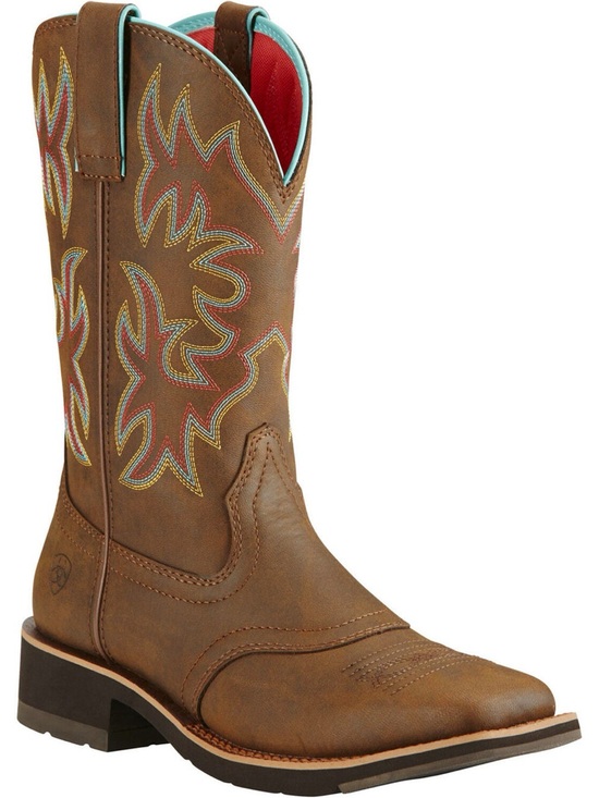 Ariat Shoes - Ariat Red Textile Interior Label